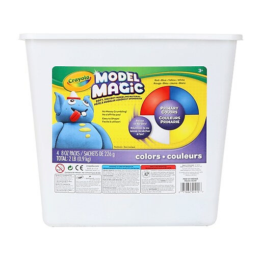 CRAYOLA MODEL MAGIC CLAY 28 OZ White