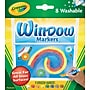 Crayola Washable Window Markers, Conical Tip, 8/Pack (58-8165)~#|#~sp127455478_sc7