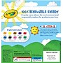 Crayola Kid's Markers, Broad Line, Assorted Colors, 10/Pack (58-7722)~#|#~sp127455490_sc7