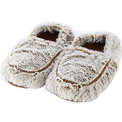Intelex Group USA Warmies Slippers, Brown (FW-SLI-MB) | Staples