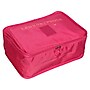 Nicci 6-Piece Fabric Travel Organizer, Rose Red (CBM002L-RSRD)~#|#~sp127456049_sc7