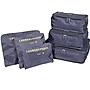 Nicci 6-Piece Fabric Travel Organizer, Navy (CBM002L-NAVY)~#|#~sp127456061_sc7