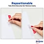 Avery UltraTabs Repositionable Margin Tabs, 2.5" Wide, Assorted Colors, 24/Pack (74768)~#|#~sp127538717_sc7