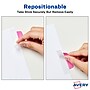 Avery UltraTabs Repositionable Margin Tabs, 2.5" Wide, Assorted Colors, 24/Pack (74767)~#|#~sp127538827_sc7