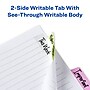 Avery UltraTabs Repositionable Margin Tabs, 2.5" Wide, Assorted Colors, 24/Pack (74769)~#|#~sp127538906_sc7
