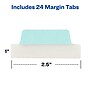 Avery UltraTabs Repositionable Margin Tabs, 2.5" Wide, Assorted Colors, 24/Pack (74769)~#|#~sp127538909_sc7