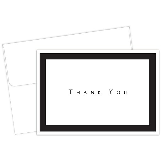  Assorted Thank You Note Cards - Blank Thank You Money and Gift  Card Holders - Set of 8 : Office Products