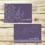 Great Papers Amethyst Flourish Matte Personal Thank You Notecards, Purple, 24/Pack (2013273)~#|#~sp127617080_sc7