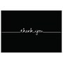 Great Papers Grace Matte Personal Thank You Notecards, Black, 50/Pack (2015072)~#|#~sp127617095_sc7