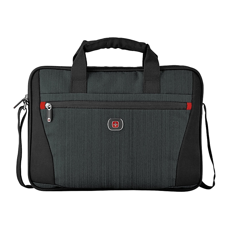 Wenger Structure 14" Plastic Laptop Bag, Black (28042090) image 1