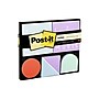 Post-it Sticky Notes Combo Pack, Assorted Sizes and Shapes Box, 50 Sheets/Pad, 5 Pads/Box (BOX-PLAYA)~#|#~sp127857119_sc7