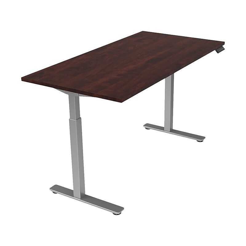 Offices To Go 42" Workstation Table, Dark Cherry (OTG22BNDADC) image 1