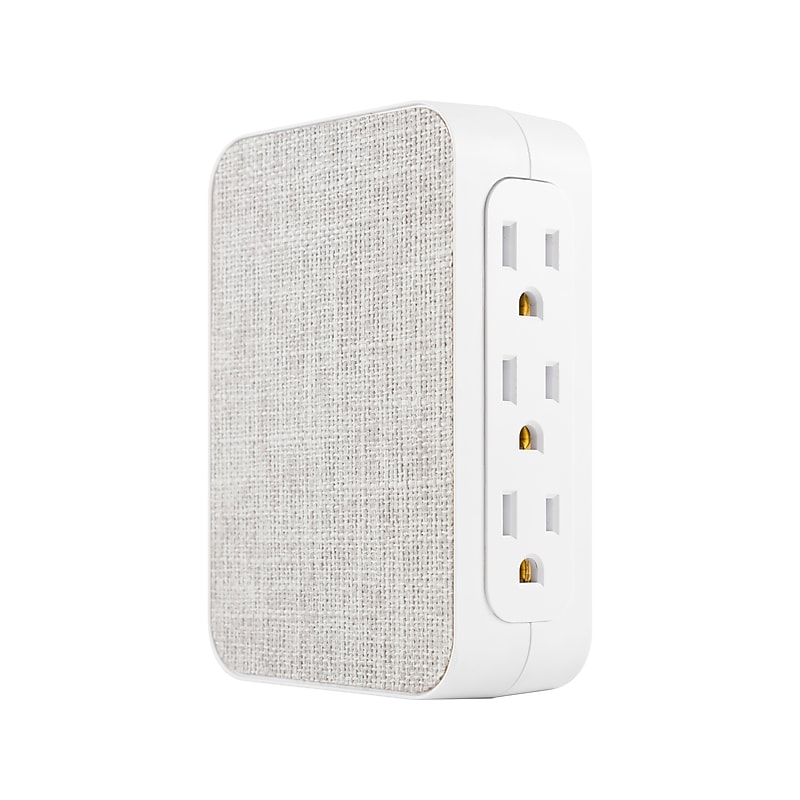 Cordinate 6-Outlet Wall Tap, 1200 Joules (58239) image 1