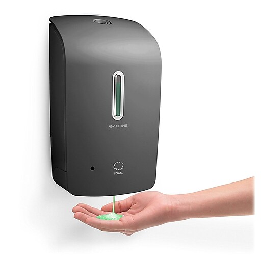 Alpine Industries Automatic Hands Free Bulk Foam Soap Dispenser, 33 oz