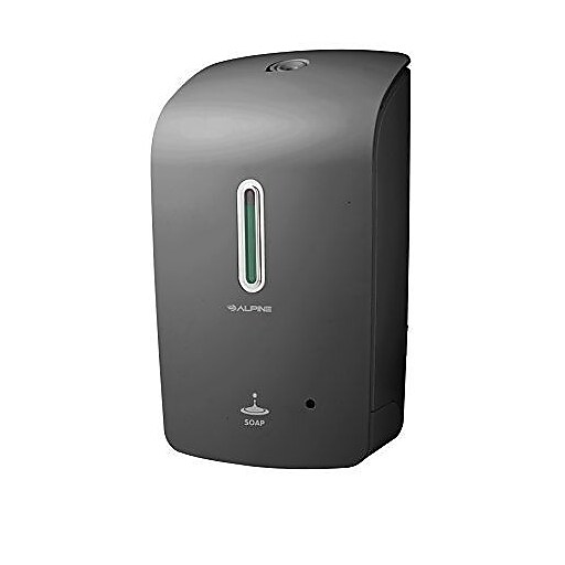 Alpine Industries Foam Soap Dispenser, Gray (ALP422GRY) at Staples