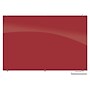 Best-Rite Visionary Colors Magnetic Glass Dry Erase Whiteboard 47.24" x 70.87" Red (83845-Red)~#|#~sp12794103_sc7
