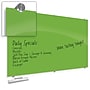 Best-Rite Visionary Colors Magnetic Glass Dry Erase Whiteboard 47.24" x 94.49" Green (83846-Green)~#|#~sp12794213_sc7
