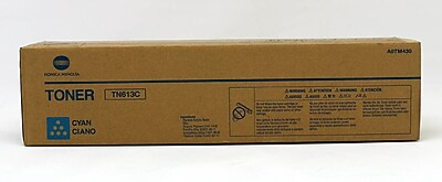 Konica Minolta TN-613 Cyan Standard Yield Toner Cartridge (A0TM430) Sansujyuku sansujyuku.com