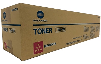 Konica Minolta TN-613 Magenta Standard Yield Toner Cartridge (A0TM330) Sansujyuku sansujyuku.com
