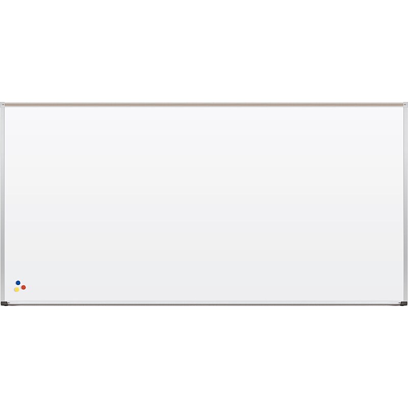 Best-Rite El Grande Porcelain Steel Dry Erase Whiteboard 5' x 10' Deluxe Aluminum Trim (202AL-25) image 1