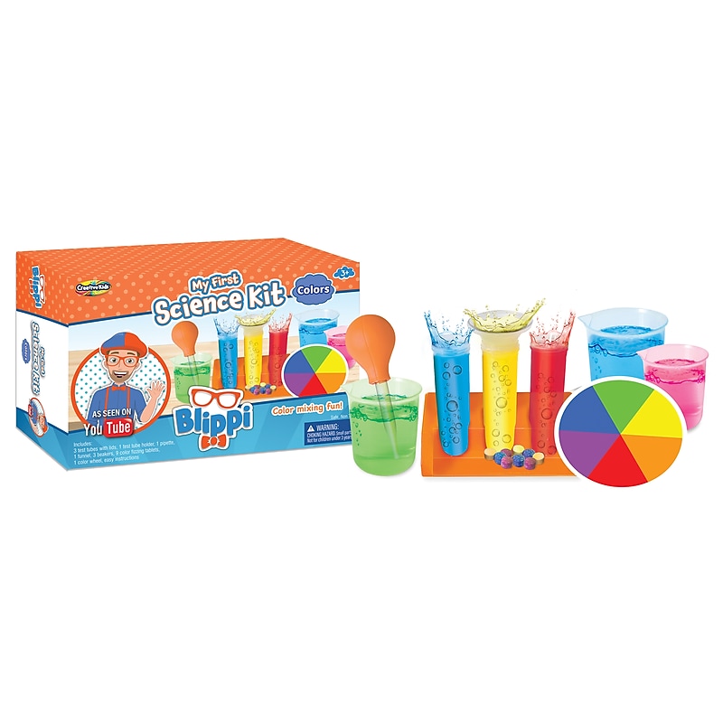 Blippi, Assorted Materials, My First Science Kit: Colors, Multicolored (BAT6110) image 1