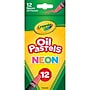 Crayola Oil Pastels, Neon Colors, 12 Per Pack, 6 Packs (BIN524613-6)~#|#~sp128051931_sc7