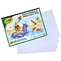 Crayola® Giant Marker & Watercolor Pad, 12" x 16", White, 25 Pages Per Pack, Pack of 6 (BIN993411-6)~#|#~sp128051992_sc7
