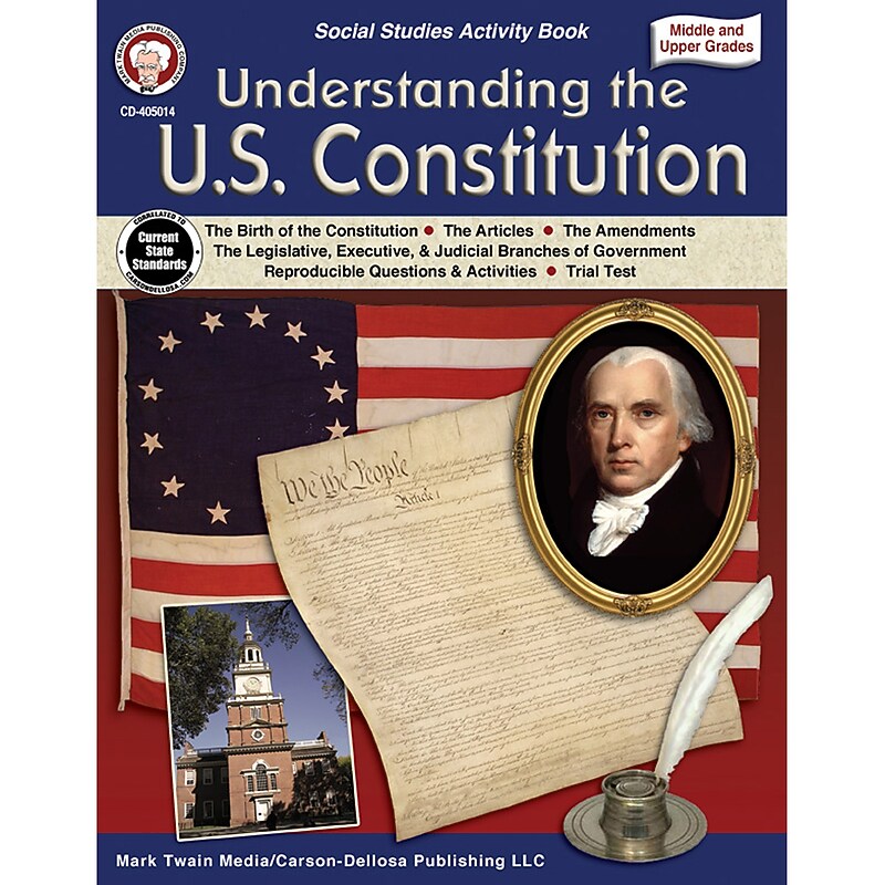 Understanding the U.S. Constitution, Grades 5-12, (9781622236916) image 1