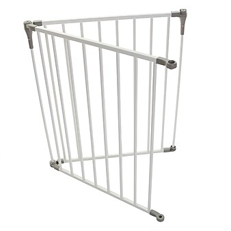 Dream Baby Baby Gates, White/Metal (DB-L1950)