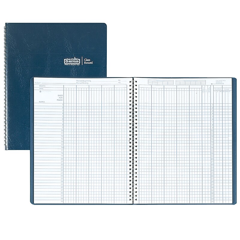 House of Doolittle Class Record Book, 8.5" x 11", Pack of 2 (HOD51407-2) image 1