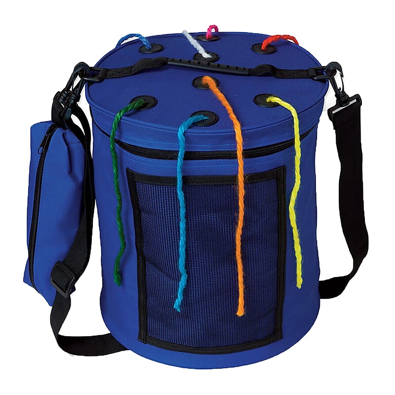 Creativity Street Yarn Tote, 10.5" x 12", Blue (PAC0000875) image 1