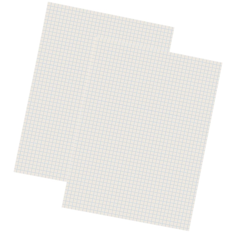 Pacon Graph Paper, 9" x 12", 500 Sheets/Pack, 2 Packs/Bundle (PAC2862-2) image 1
