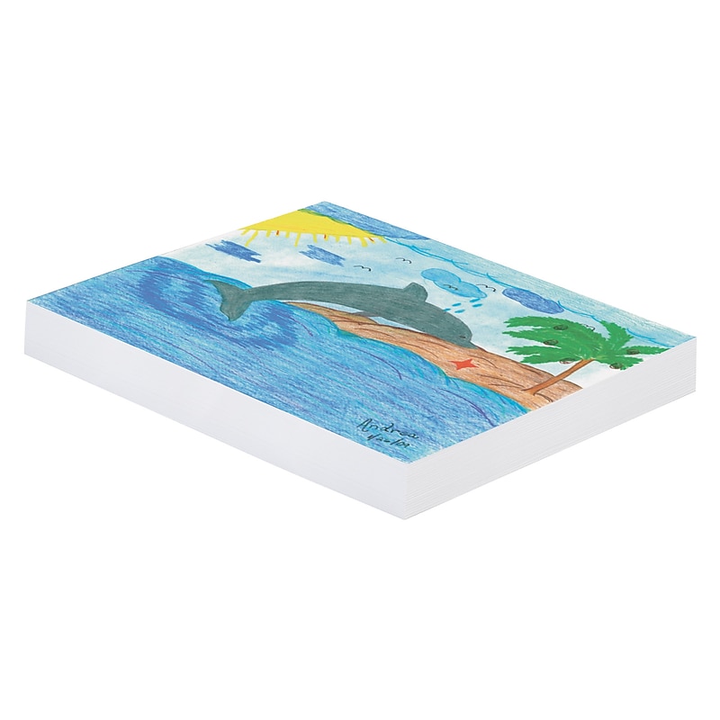 Pacon® Newsprint Paper, 24" x 36", White, 500 Sheets (PAC3414) image 1