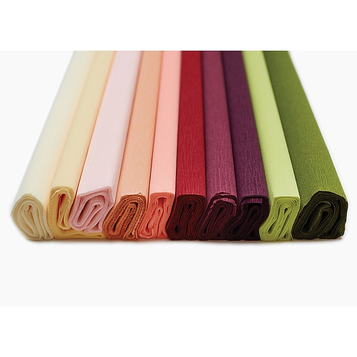 Construction Paper Lia Griffith Metallic Crepe Paper Roll, 10.7-Square ...