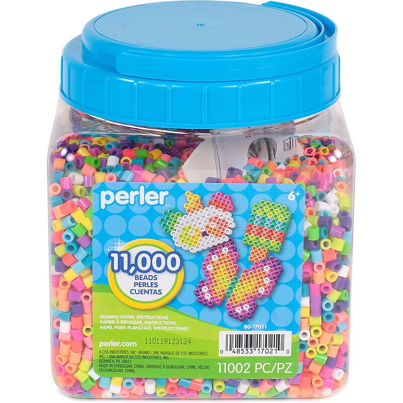 Perler Beads, Summer Mix, 11,000 Beads (PER8017021) image 1