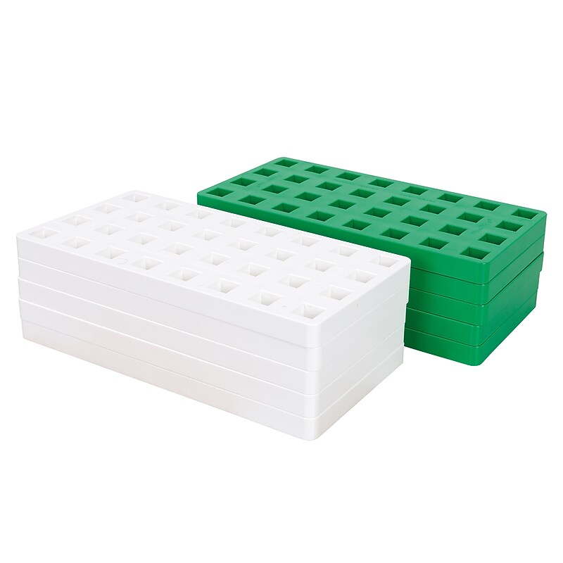 Plus-Plus BIG Baseplate Duo, Pack of 10 (PLL03293) image 1