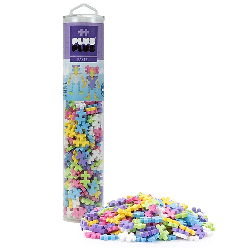 Plus-Plus Tube Pastel,240 Pieces (PLL05032) image 1
