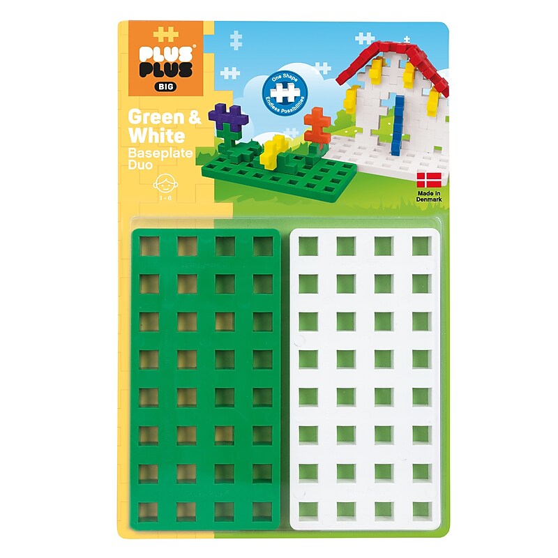 Plus-Plus BIG Basplate Duo, 2/Pack (PLL05060) image 1