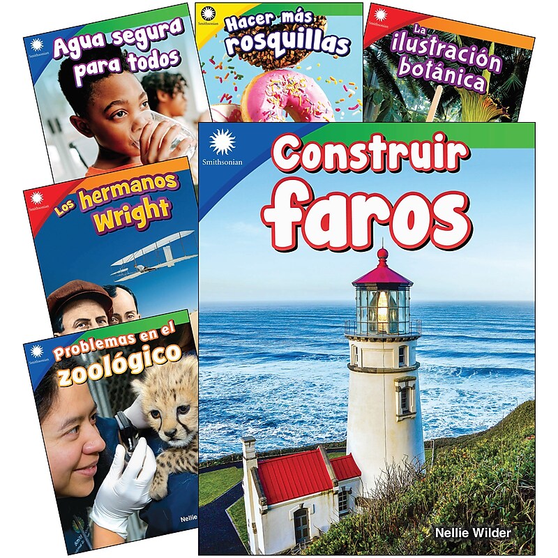 Smithsonian Informational Text: Creative Solutions, Spanish, Grades K-1, Teacher Created Resources, Paperback (9781087632438) image 1