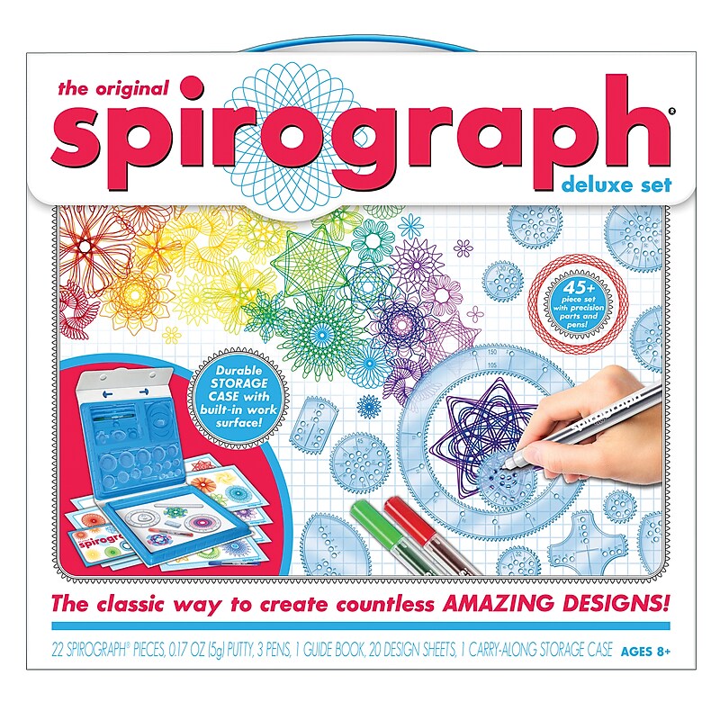 The Original Spirograph Deluxe Kit, Grade 3-12 (SME1001Z) image 1