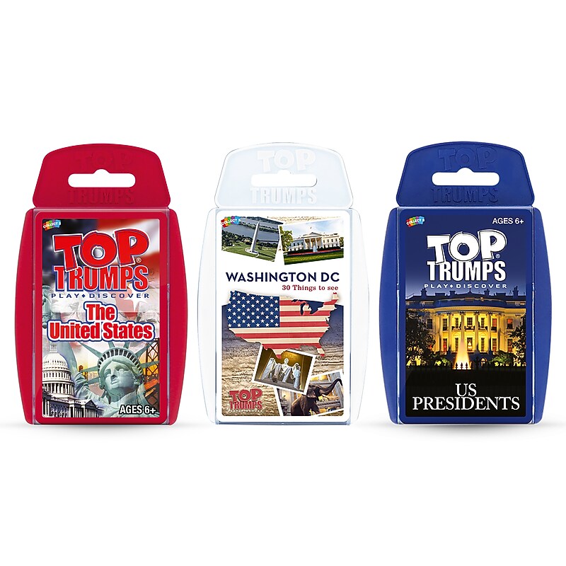 Top Trumps 3-Game Bundle:  US History, Grade 4-6 (TPU003873) image 1