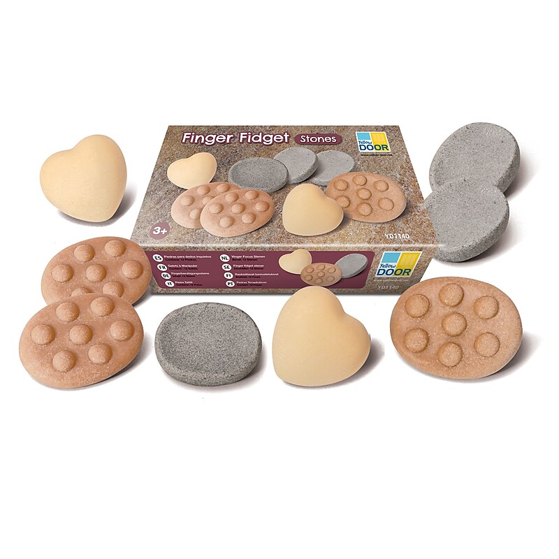 Yellow Door Finger Fidget Stones (YUS1140) image 1