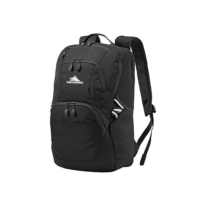High Sierra Swoop SG Laptop Backpack, Black (1303601041) | Staples