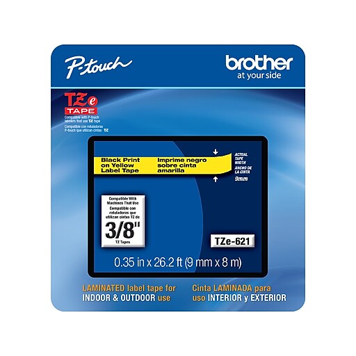 laminada TZe-221 TZe-121 TZe-421 H100LB TZe-521 6x Compatible Cinta Brother P-touch 9mm P700 9mm x 8m para Brother P-touch 1000 de Markurlife D200 H105 TZe-721 TZe-621