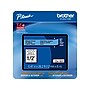 Brother P-touch TZe-531CS Laminated Label Maker Tape, 1/2" x 26-2/10', Black on Blue (TZe-531CS)~#|#~sp128162206_sc7