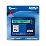 Brother P-touch TZe-731CS Laminated Label Maker Tape, 1/2" x 26-2/10', Black on Green (TZe-731CS)~#|#~sp128162211_sc7