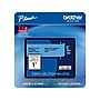 Brother P-touch TZe-551CS Laminated Label Maker Tape, 1" x 26-2/10', Black on Blue (TZe-551CS)~#|#~sp128162223_sc7