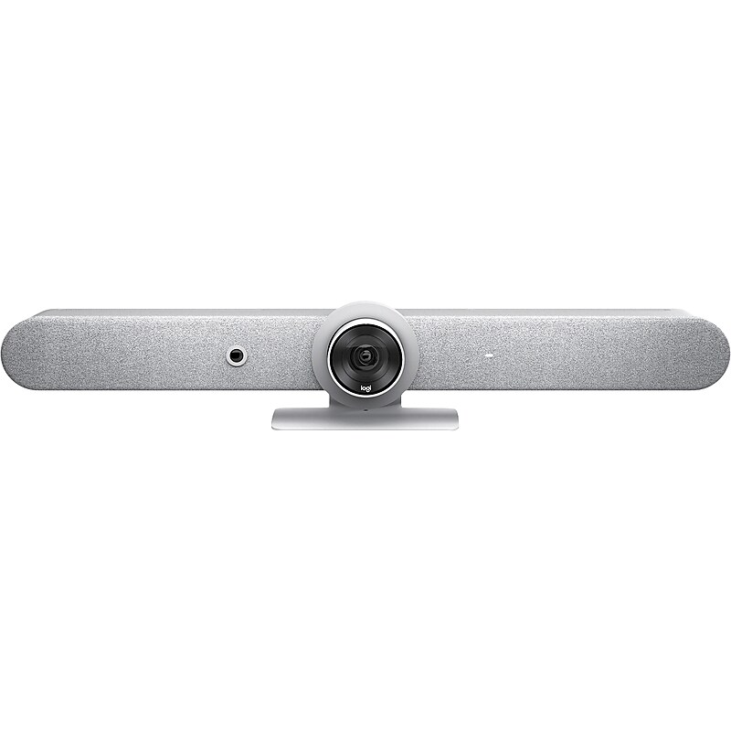 Logitech Rally Bar HD 4K Video Conferencing Bar, White (960-001320) image 1