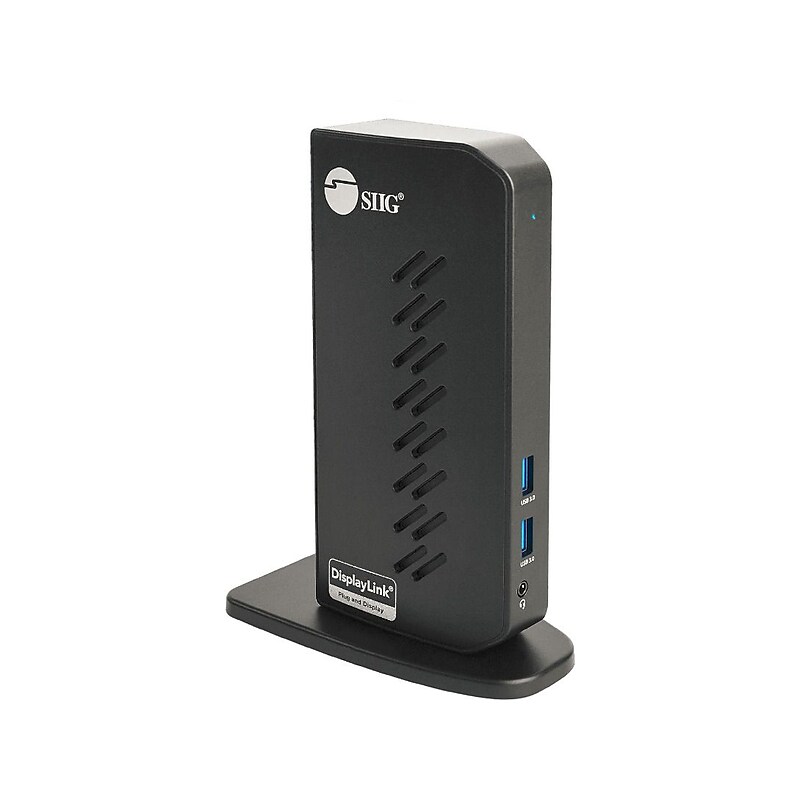 SIIG Dual Head Full HD HDMI Video Docking Station (JU-DK0L11-S1) image 1