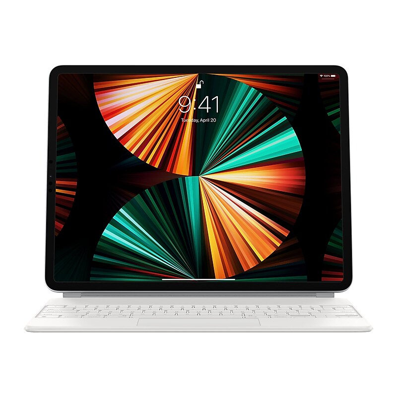Apple MJQL3LL/A Magic Keyboard Folio for 12.9" iPad Pro, White image 1